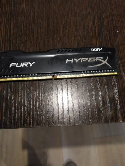 Лот: 17045772. Фото: 1. Память DDR4 kingston hyperX Fury... Оперативная память