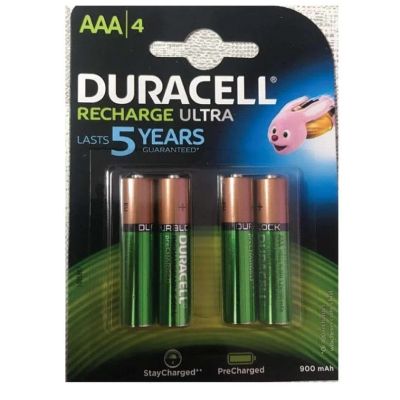Лот: 15544954. Фото: 1. АКБ AAA Duracell 900mAh LSD BL4... Батарейки, аккумуляторы, элементы питания
