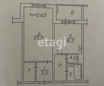 Лот: 24904673. Фото: 1. Продам 1-комн. кв. 37.7 кв.м... Квартиры, студии