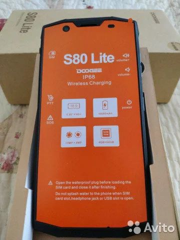 Лот: 14155325. Фото: 1. Новый Doogee S80 Lite 4/64Gb Водонепронецаемый... Смартфоны