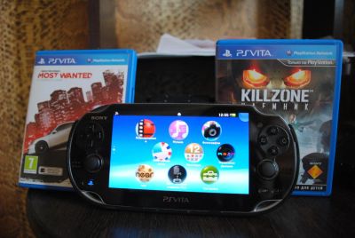 Лот: 5517270. Фото: 1. PSP VITA+2 игры. Игровые приставки, консоли