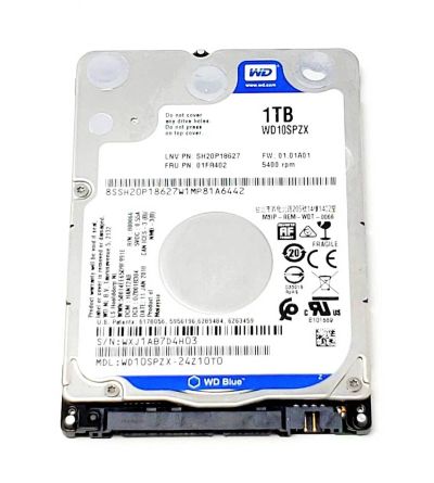 Лот: 20285284. Фото: 1. Жесткий диск WD 1ТБ. Жёсткие диски (HDD)
