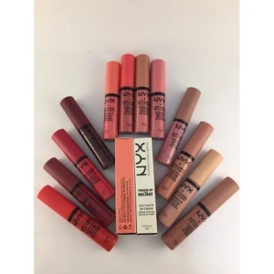 Лот: 10322433. Фото: 1. Жидкая помада NYX Pucker. Макияж
