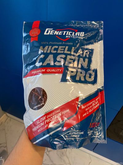 Лот: 18332788. Фото: 1. Казеин Geneticlab Nutrition casein... Спортивное питание, витамины