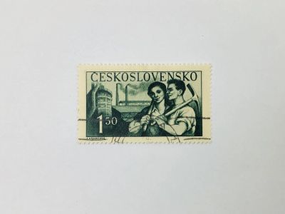 Лот: 23593823. Фото: 1. 5 лет освобождения Чехословакии... Марки