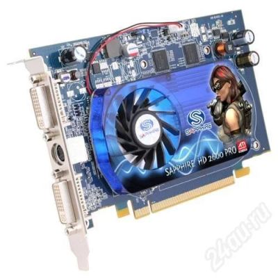 Лот: 280294. Фото: 1. Видеокарта ATI Radeon HD 2600... Видеокарты