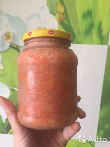 Лот: 11230195. Фото: 1. Икра Хариуса, цена за 500 гр. Икра, рыба, морепродукты