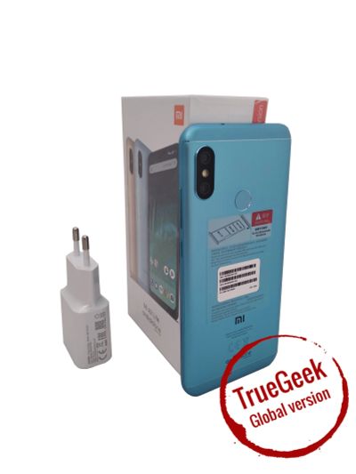 Лот: 12627882. Фото: 1. Xiaomi Mi A2 Lite 3 / 32 Gb Blue... Смартфоны