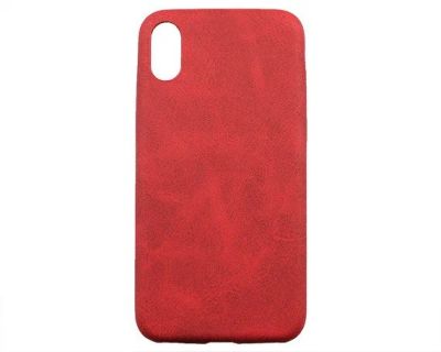 Лот: 20888123. Фото: 1. Чехол iPhone X/XS Матовая кожа... Чехлы, бамперы