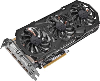 Лот: 12517149. Фото: 1. GTX 970 Gigabyte. Видеокарты