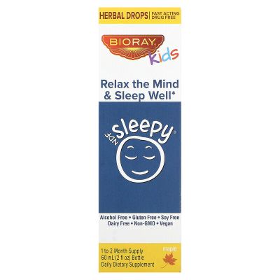 Лот: 23134223. Фото: 1. Bioray, NDF Sleepy для детей... Народная медицина, БАДы