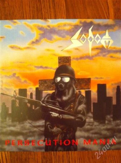 Лот: 868225. Фото: 1. SODOM "PERSECUTION MANIA" LP STEAM... Аудиозаписи
