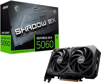 Лот: 25880613. Фото: 1. 8Gb Msi RTX 5060 Shadow 2X OC... Видеокарты