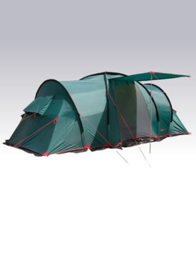 Лот: 21972978. Фото: 1. Палатка Ruswell 4 BTrace (Зеленый... Палатки, тенты