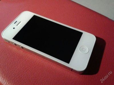 Лот: 2414751. Фото: 1. iPhone 4 16 gb white + бонусы. Смартфоны