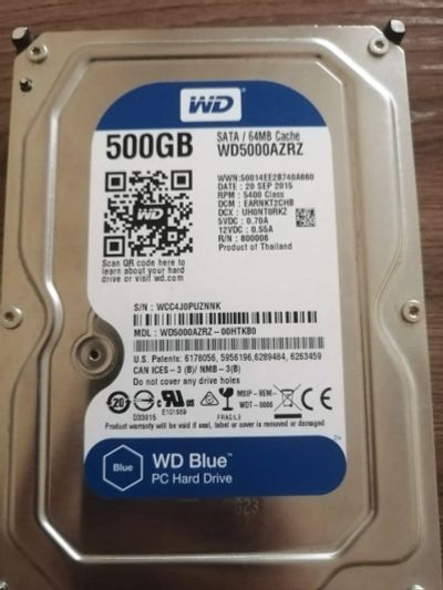 Лот: 19103428. Фото: 1. Жесткий диск HDD Western Digital... Жёсткие диски