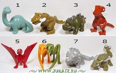 Лот: 20997011. Фото: 1. Киндер-сюрприз динозавры-2010... Игрушки