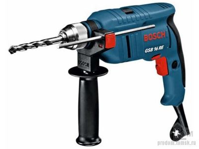 Лот: 3175277. Фото: 1. Дрель ударная Bosch GSB 1600 RE... Электроинструмент