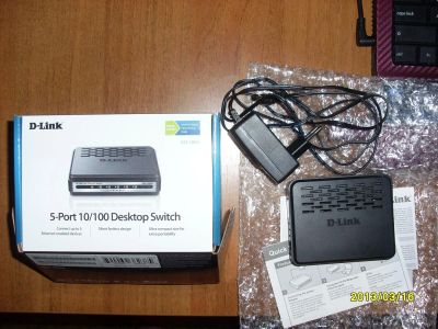 Лот: 2608988. Фото: 1. D-Link switch. Маршрутизаторы (роутеры)