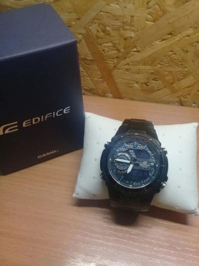 Лот: 9227031. Фото: 1. Часы Casio Edifice EFA-131BK-1A. Оригинальные наручные часы