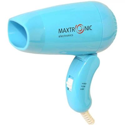 Лот: 17018782. Фото: 1. Фен 550 Вт голубой Maxtronic... Укладка и стрижка волос, бритьё, эпиляция