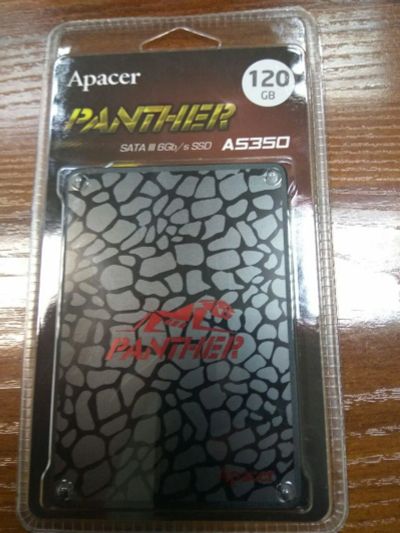Лот: 12322769. Фото: 1. SSD 120 Гб Apecer as350 (новый... SSD-накопители