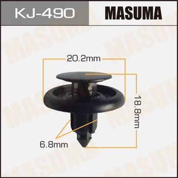 Лот: 11471222. Фото: 1. Клипса крепежная Masuma KJ-490. Кузов