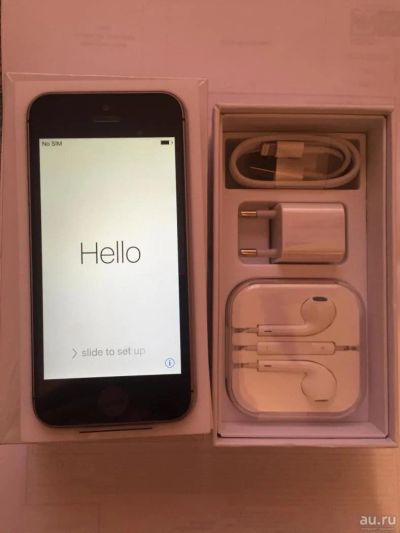 Лот: 7902802. Фото: 1. iPhone 5s 16gb space gray a1533... Смартфоны