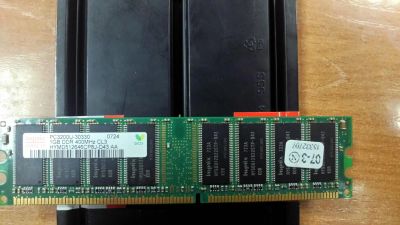 Лот: 6637972. Фото: 1. Оперативная память 1Gb [PC3200U-30330... Оперативная память