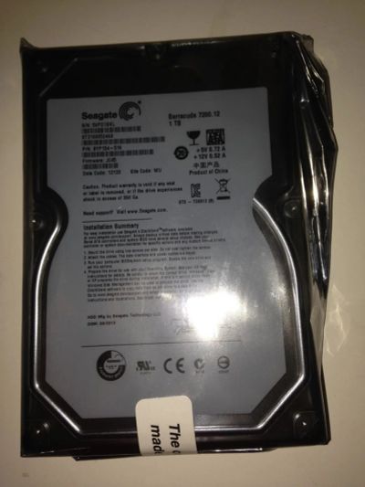 Лот: 11190323. Фото: 1. Продам жёсткий диск 1 Tb новый... Жёсткие диски (HDD)