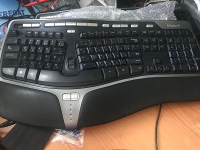 Лот: 16235543. Фото: 1. Клавиатура Microsoft natural. Клавиатуры для ноутбуков