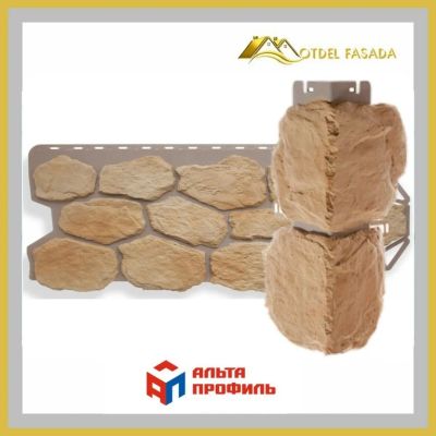 Лот: 17534837. Фото: 1. Фасадная панель Альта-Профиль... Фасадные материалы, сайдинг