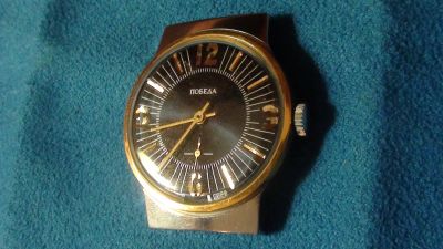 Лот: 17151167. Фото: 1. Часы "Победа", СССР, 80-е прошлого... Оригинальные наручные часы