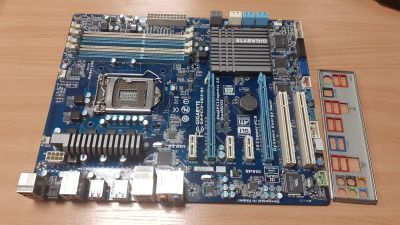 Лот: 20567943. Фото: 1. Материнская плата 1155 Gigabyte... Материнские платы