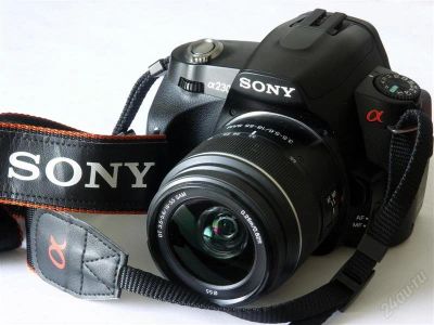 Лот: 1657974. Фото: 1. Sony Alpha DSLR-A230 Kit 18-55. Цифровые зеркальные