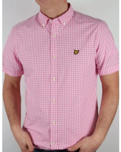 Лот: 10839918. Фото: 1. Рубашка Lyle & Scott Gingham Shirt... Рубашки, блузки, водолазки