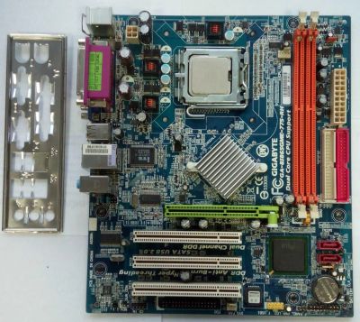 Лот: 7126477. Фото: 1. Материнская плата Gigabyte GA-8I865GMЕ-775-RH... Материнские платы