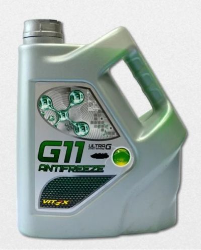 Лот: 14921120. Фото: 1. Антифриз "Vitex Ultra G11" -50... Масла, жидкости