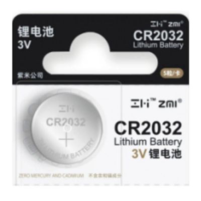 Лот: 18620510. Фото: 1. Батарейка CR2032 Xiaomi ZMI Button... Батарейки, аккумуляторы, элементы питания