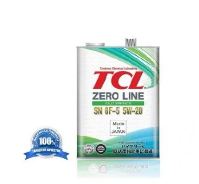 Лот: 16278418. Фото: 1. Моторное масло TCL ZERO LINE 5W-20... Масла, жидкости
