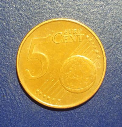 Лот: 25234698. Фото: 1. Австрия 5 евроцентов 2002 г. Германия и Австрия