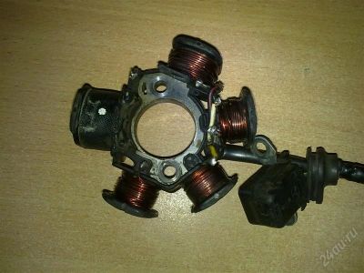 Лот: 1761357. Фото: 1. Статор генератора Honda AF05E. Запчасти