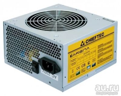 Лот: 9341324. Фото: 1. Блок питания 500W Chieftec GPA-500S8... Корпуса, блоки питания