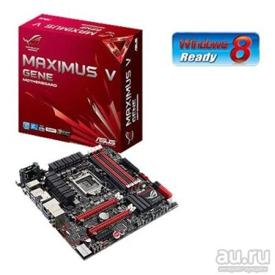 Лот: 13067581. Фото: 1. MAxIMUS V GENE Z77 12 фаз (для... Материнские платы