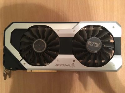 Лот: 16830758. Фото: 1. GTX 1080 JetStream. Видеокарты