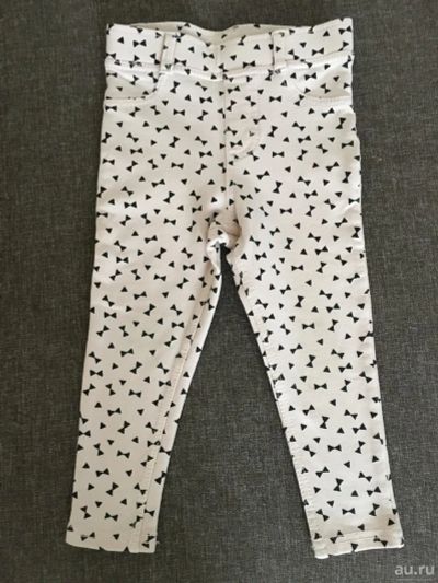 Лот: 9989217. Фото: 1. Леггинсы, лосины, брюки H&M р92. Брюки, шорты, джинсы