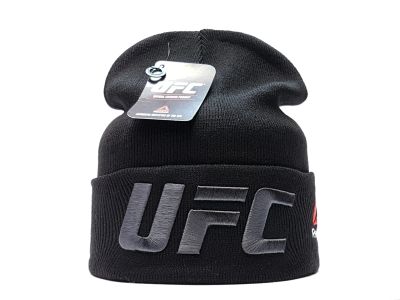 Лот: 15155357. Фото: 1. Шапка мужская UFC Reebok (черный... Головные уборы
