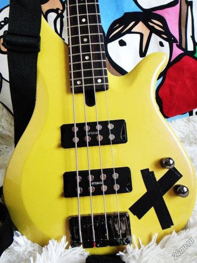 Лот: 5729533. Фото: 1. Yamaha RBX374 Mustard Pearl Effect... Гитары