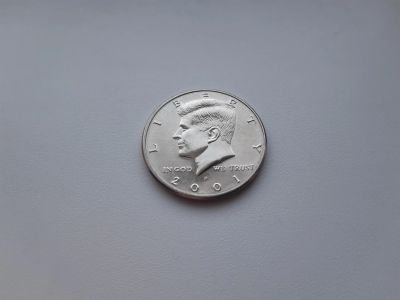 Лот: 17258340. Фото: 1. США , 50 центов 2001 г (Half dollar... Америка