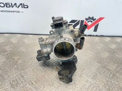 Лот: 25747809. Фото: 1. заслонка дроссельная Hyundai Elantra... Двигатель и элементы двигателя